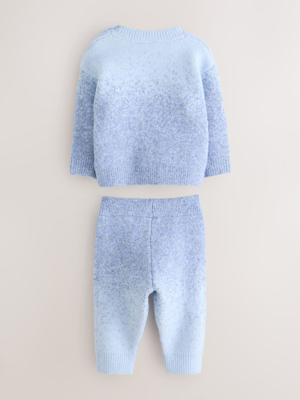 Baker by Ted Baker Blue 2 Piece Ombre Knit Sweatshirt and Joggers Set - image 2