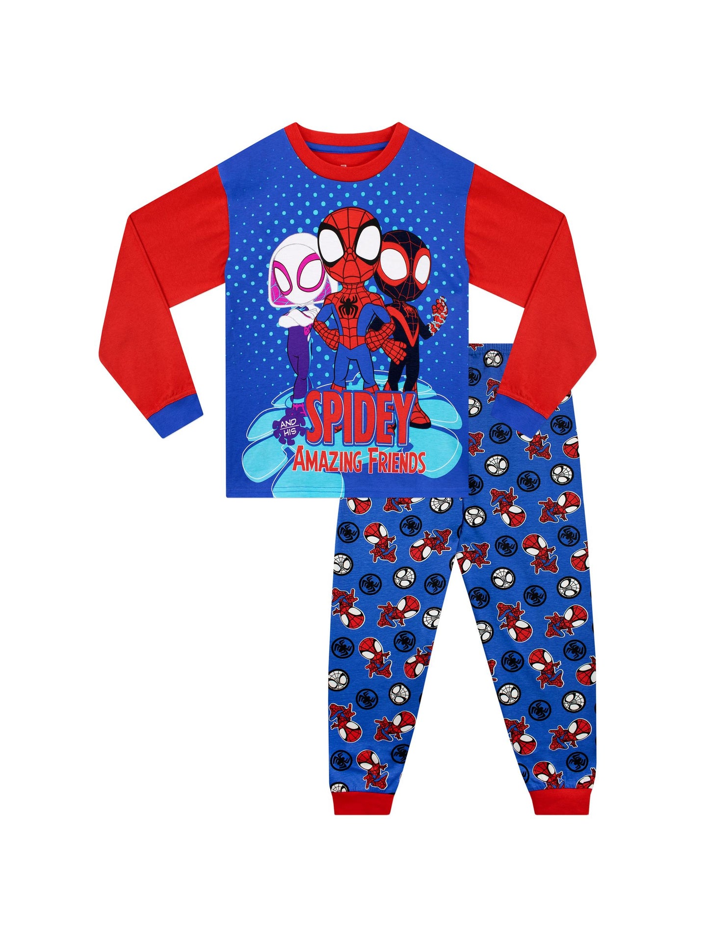 Dsiney Kidz - Character Blue Marvel Spidey And His Amazing Friends Pyjamas image 1