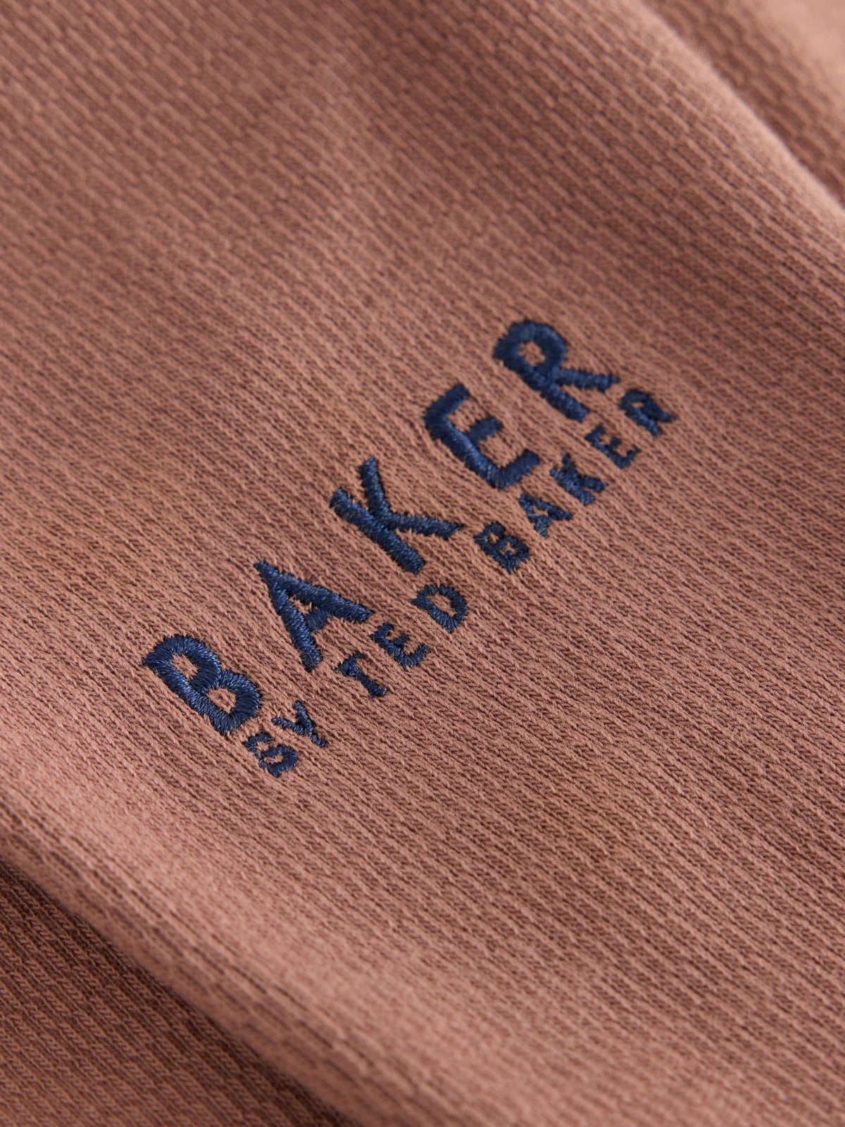 Baker by Ted Baker Blue/Brown 2 Piece Cord Dungaree and Brown Textured T-Shirts Set - image 7