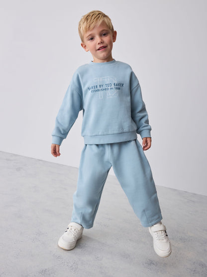 Baker by Ted Baker Blue Sweatshirt and Joggers Set 2 Piece - image 1