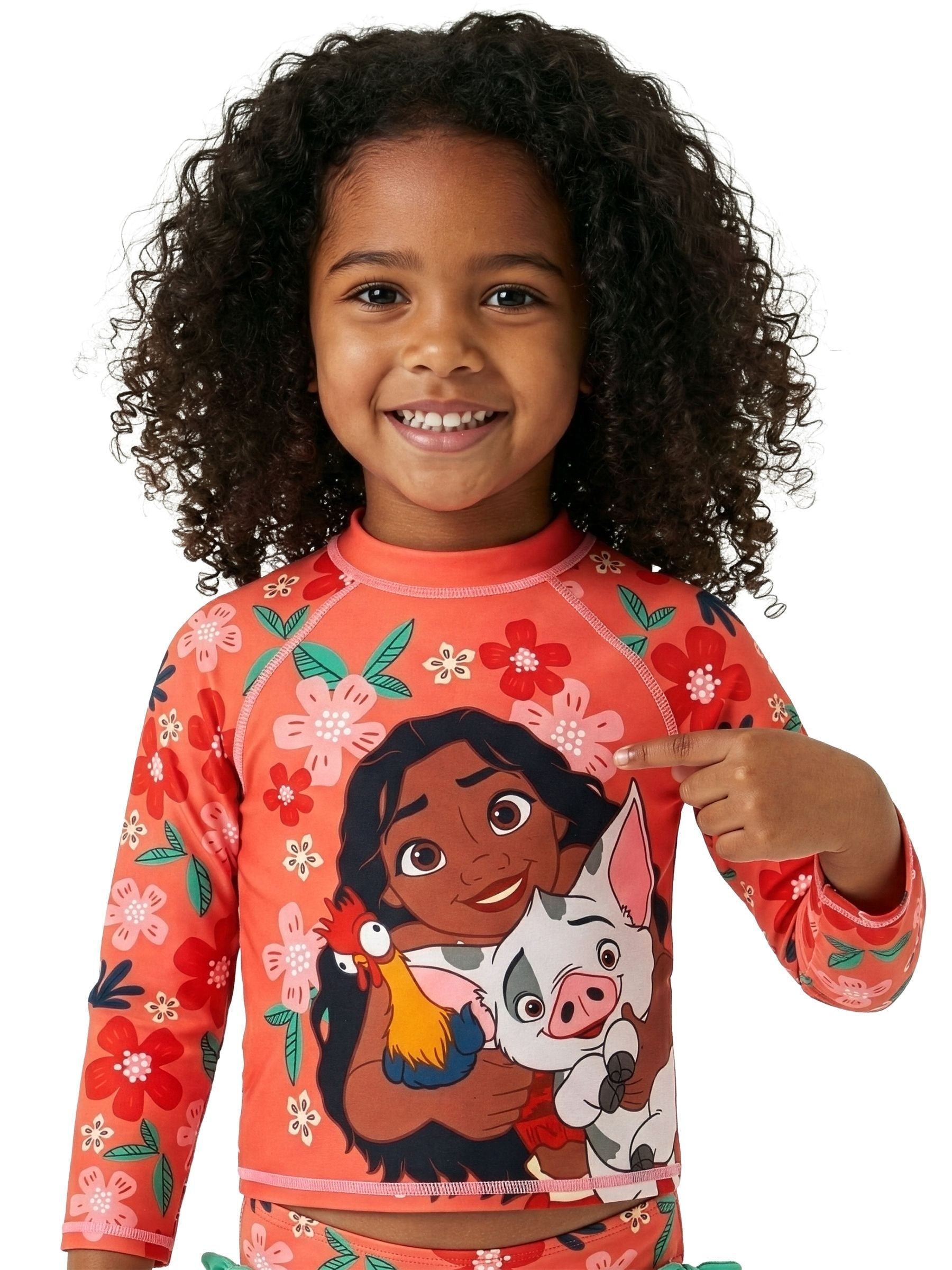 Character Orange Disney Moana Swimming Set image 4