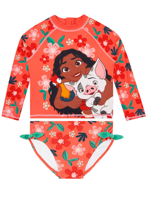 Character Orange Disney Moana Swimming Set image 1