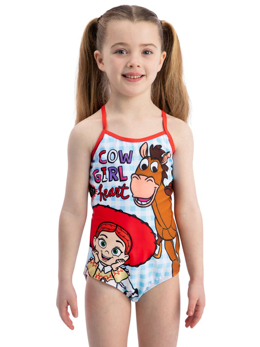Dsiney Kidz - Character Blue Disney Toy Story Jessie And Bullseye One Piece Swimsuit image 2