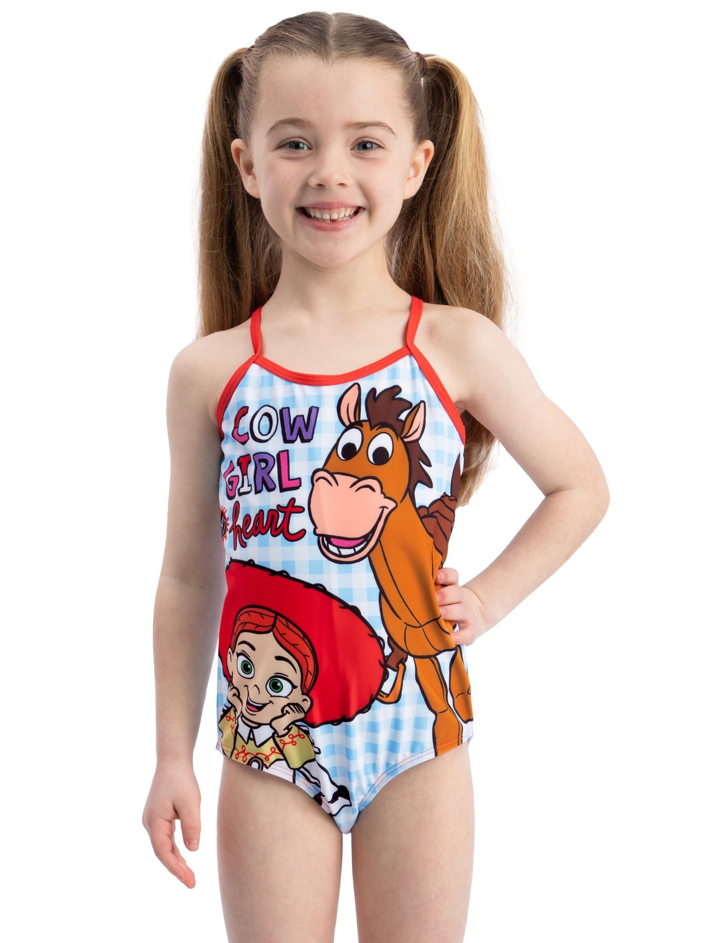 Character Blue Disney Toy Story Jessie And Bullseye One Piece Swimsuit image 3