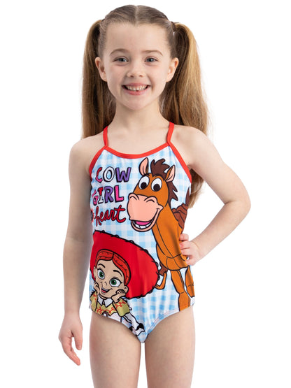 Character Blue Disney Toy Story Jessie And Bullseye One Piece Swimsuit image 3
