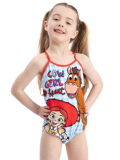Character Blue Disney Toy Story Jessie And Bullseye One Piece Swimsuit image 6