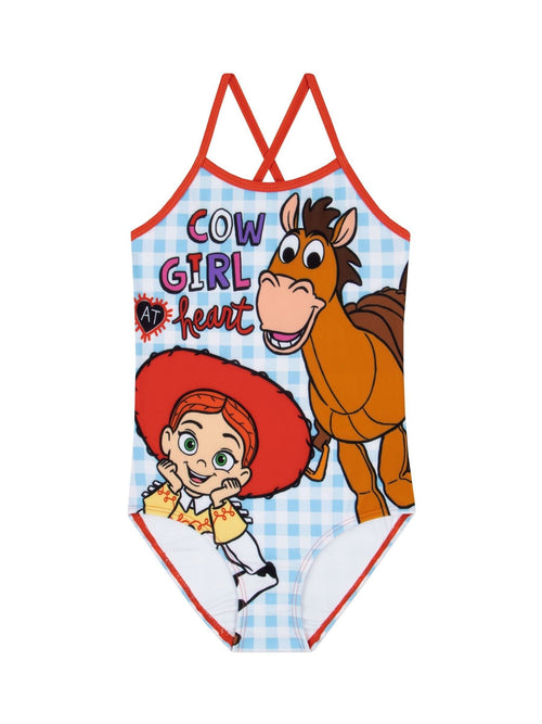 Character Blue Disney Toy Story Jessie And Bullseye One Piece Swimsuit image 1