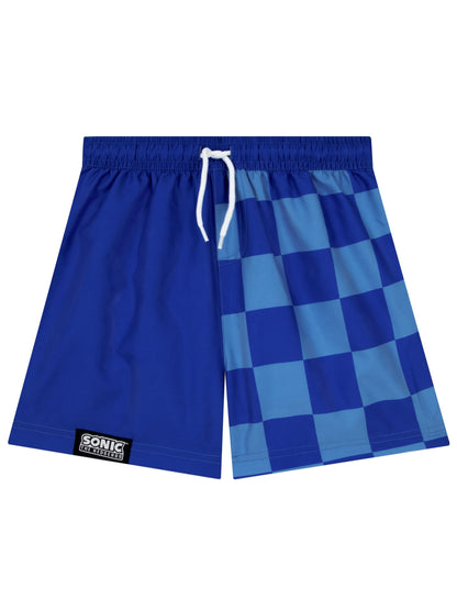 Character Blue Sonic The Hedgehog Rash Guard And Swim Shorts image 3