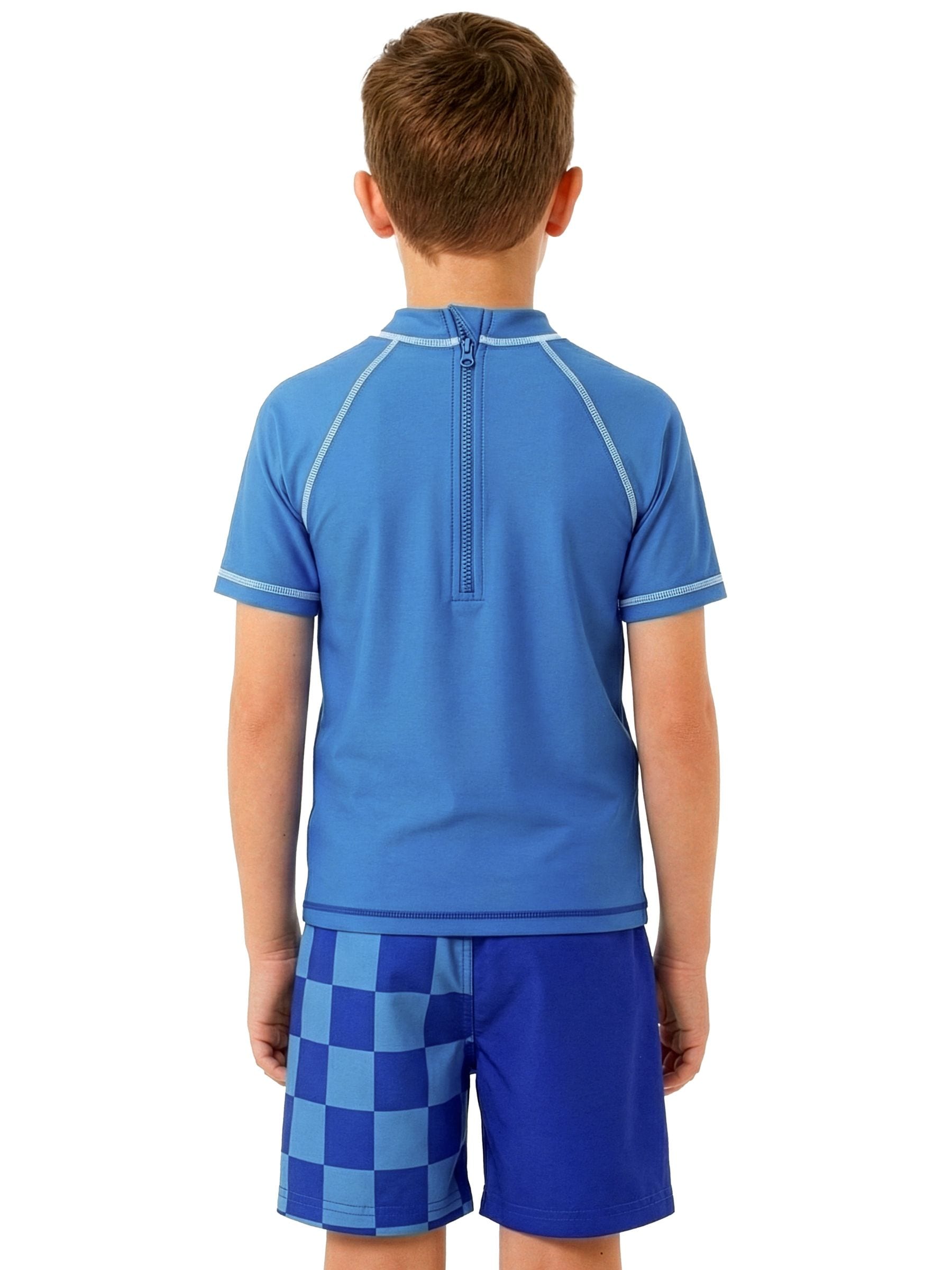 Character Blue Sonic The Hedgehog Rash Guard And Swim Shorts image 6