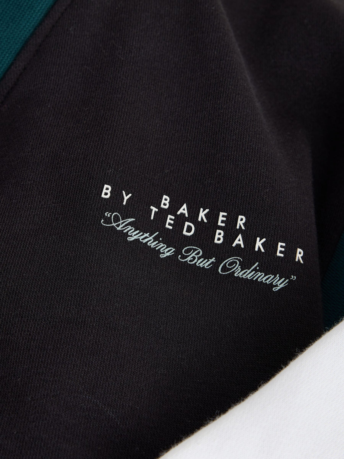 Baker by Ted Baker Navy Varsity Cardigan T-Shirt and Wide Leg Joggers Set 3 Piece - image 17