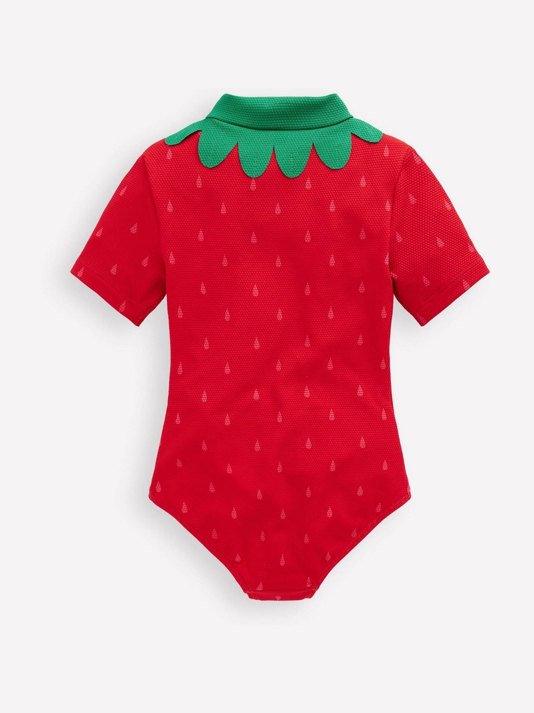 Boden Red Short Sleeve Swimsuit image 2