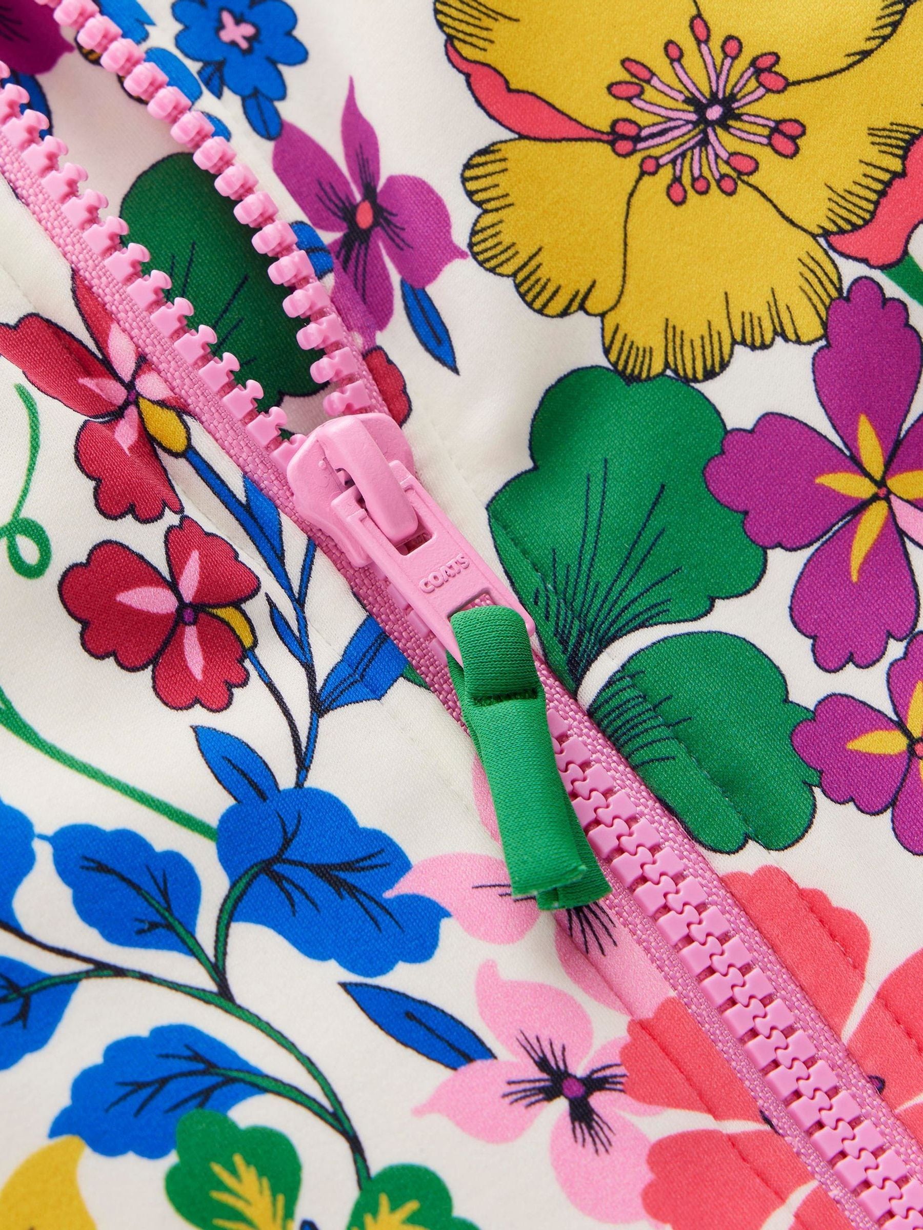Boden Pink Long Sleeve Swimsuit image 3