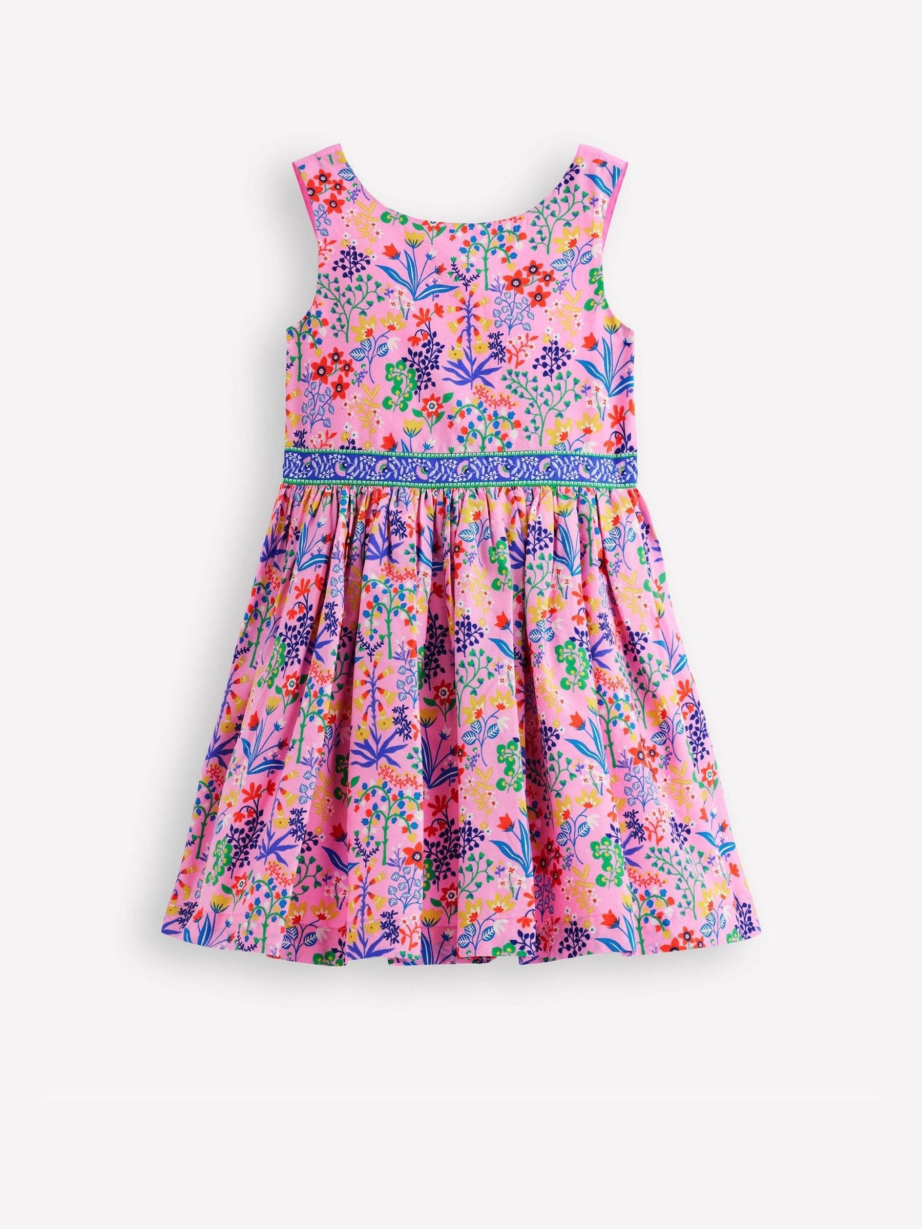 Boden Pink Multi Strap Flare Dress image 2