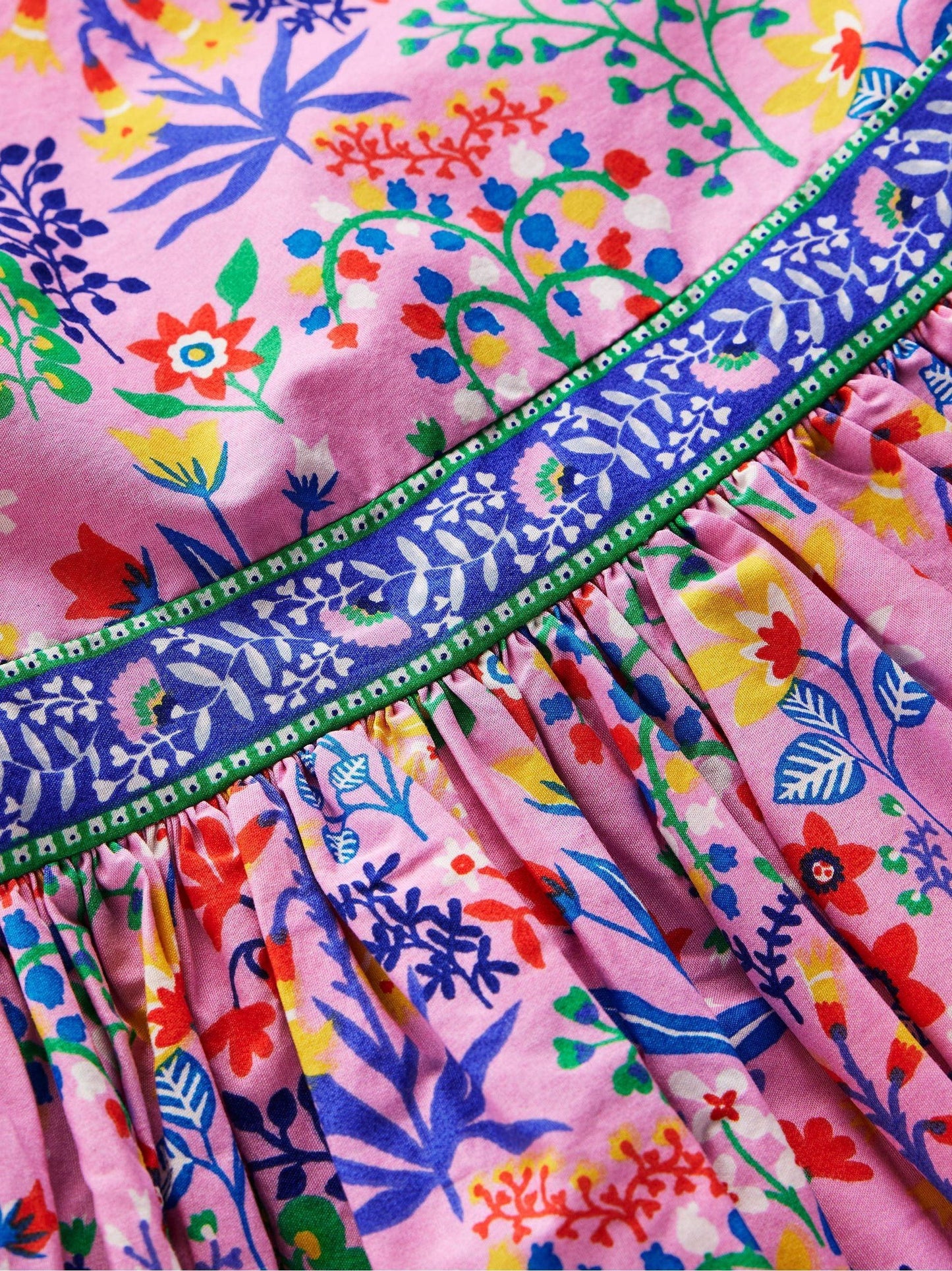 Boden Pink Multi Strap Flare Dress image 4