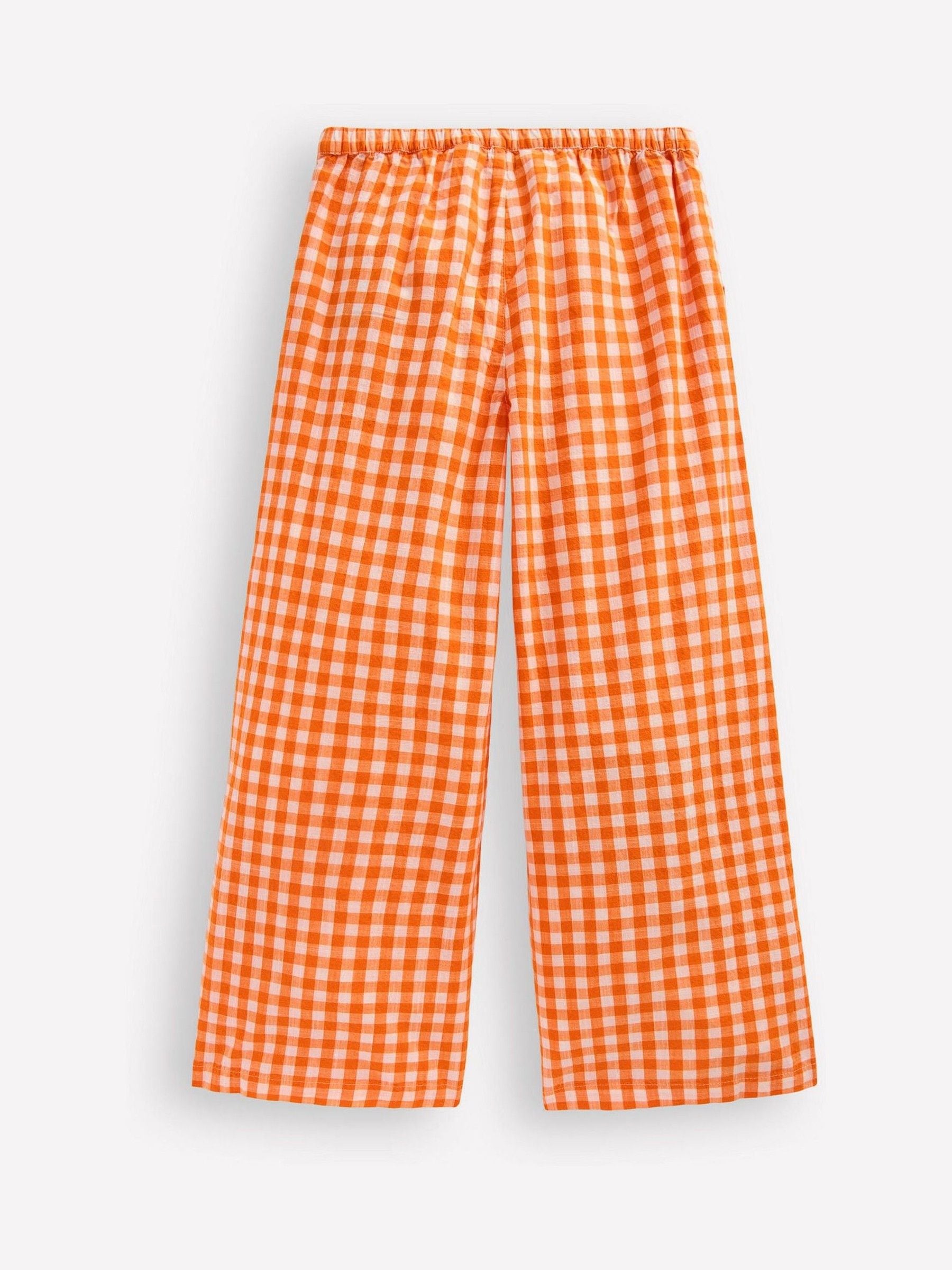 Boden Orange Wide Leg Trousers image 2