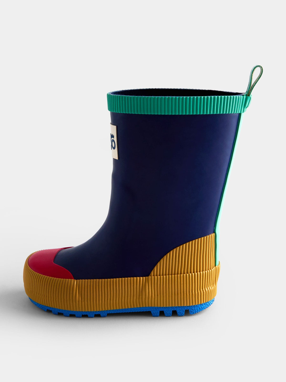 Dsiney Kidz - JoJo Maman Bébé Blue Colourblock Wellies image 3