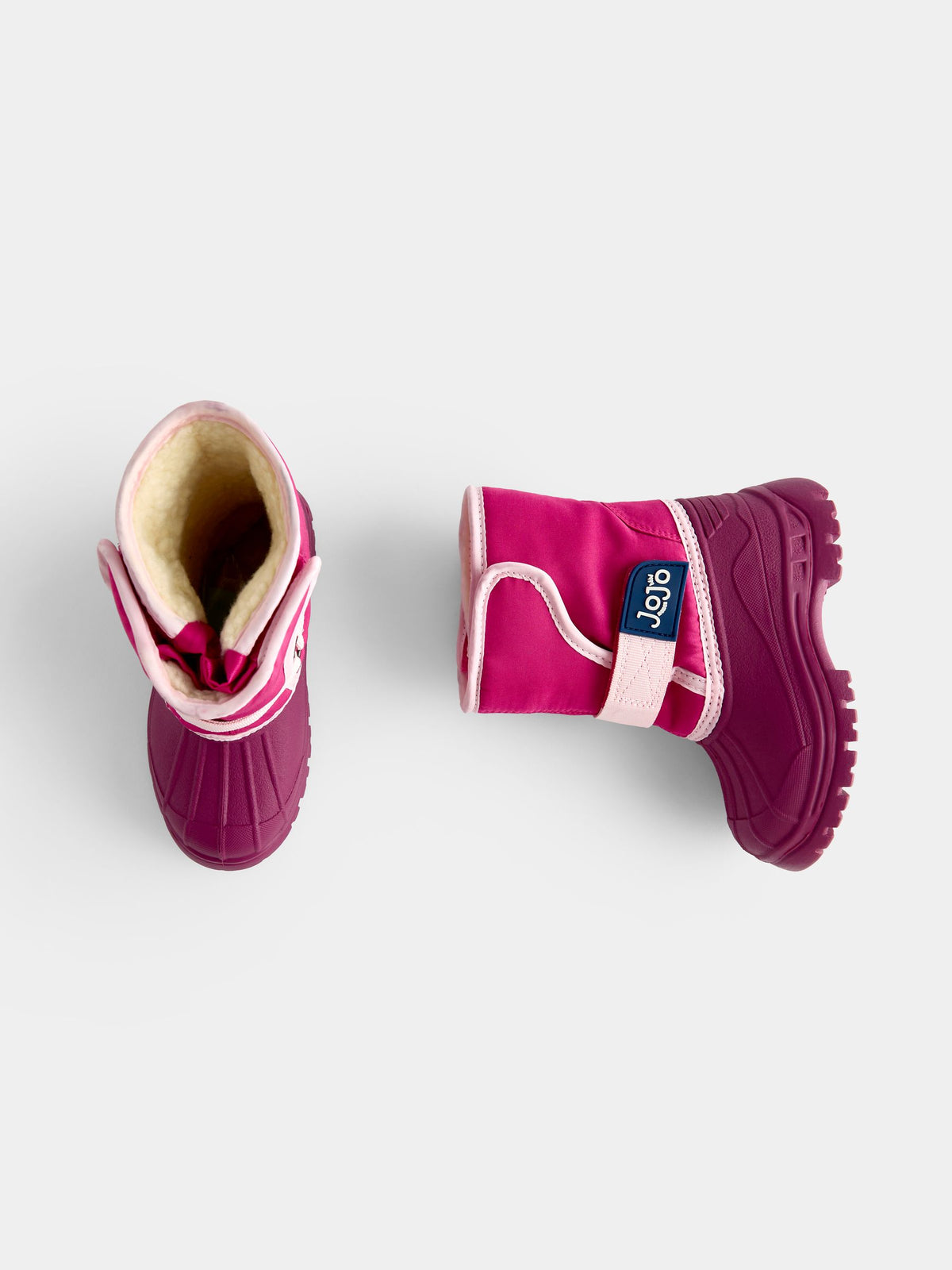 Dsiney Kidz - JoJo Maman Bébé Berry Pink Alpine Snow Boots image 4