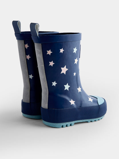 JoJo Maman Bébé Blue Star Colour Change Wellies - image 2