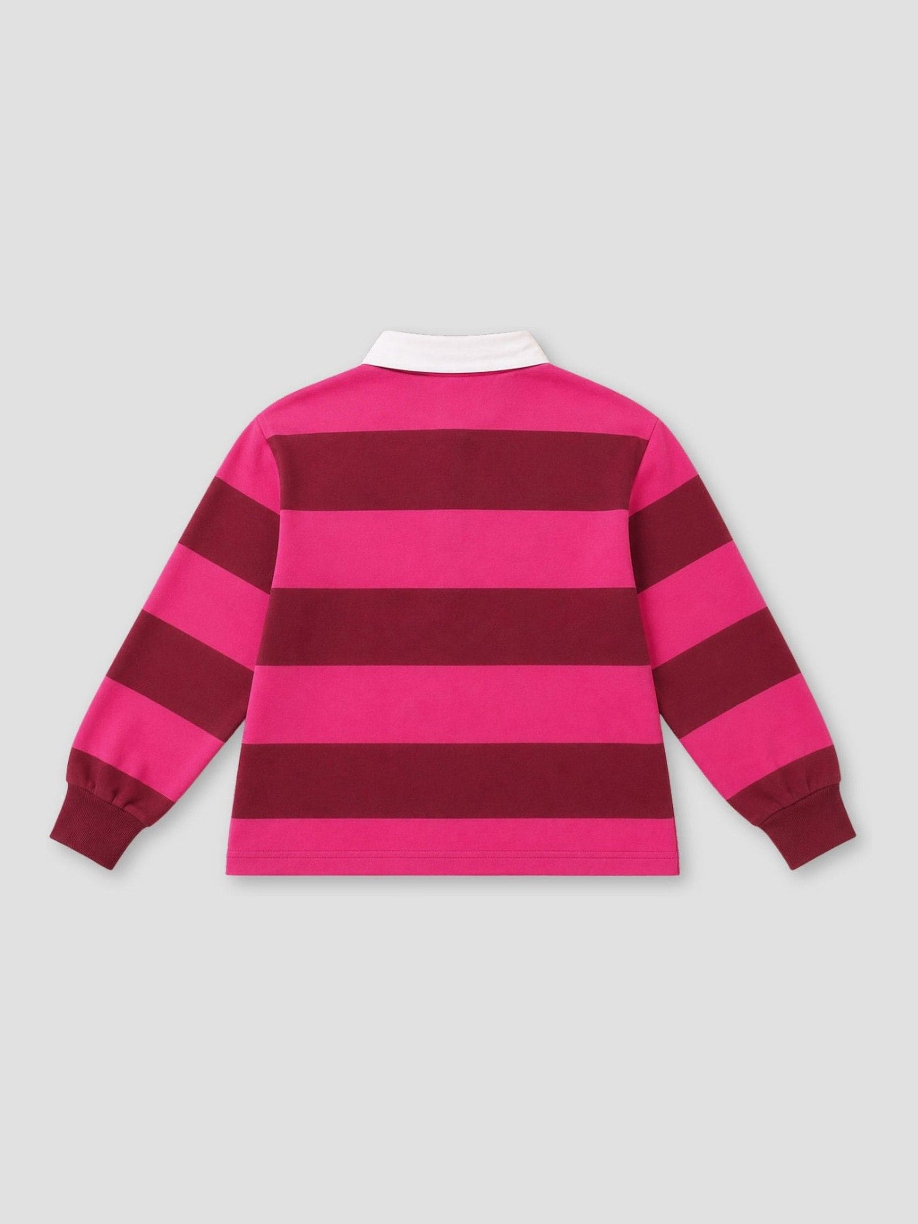 Dsiney Kidz - Angel & Rocket Pink Marlie Jewelled Stripe Rugby Top image 6