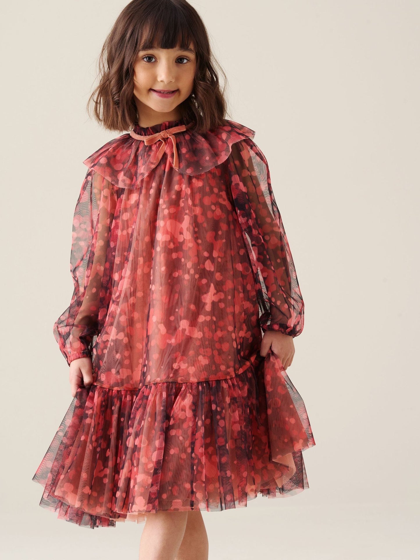 Dsiney Kidz - Angel & Rocket Red Cleo Mesh Dress image 2