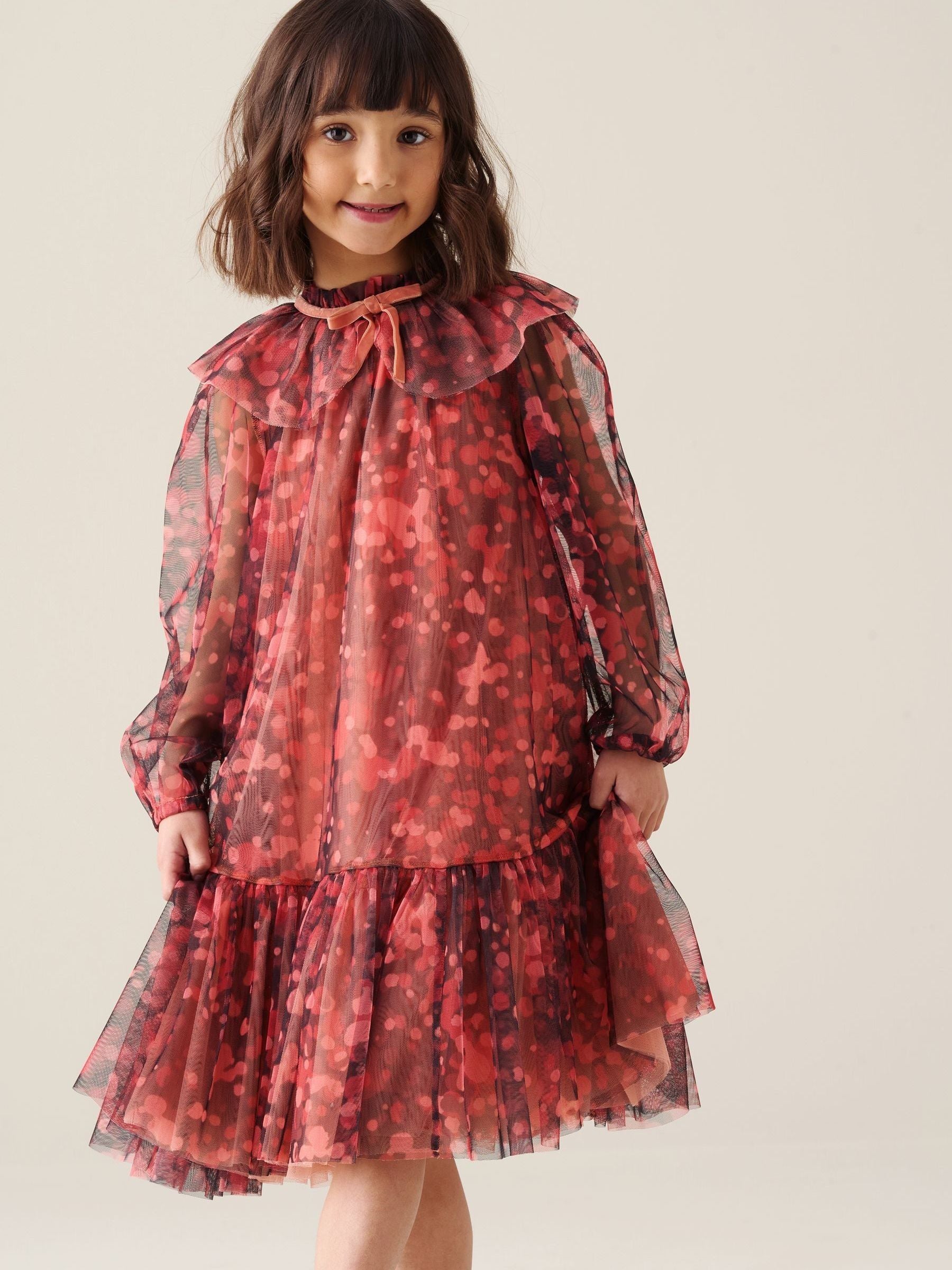 Dsiney Kidz - Angel & Rocket Red Cleo Mesh Dress image 2