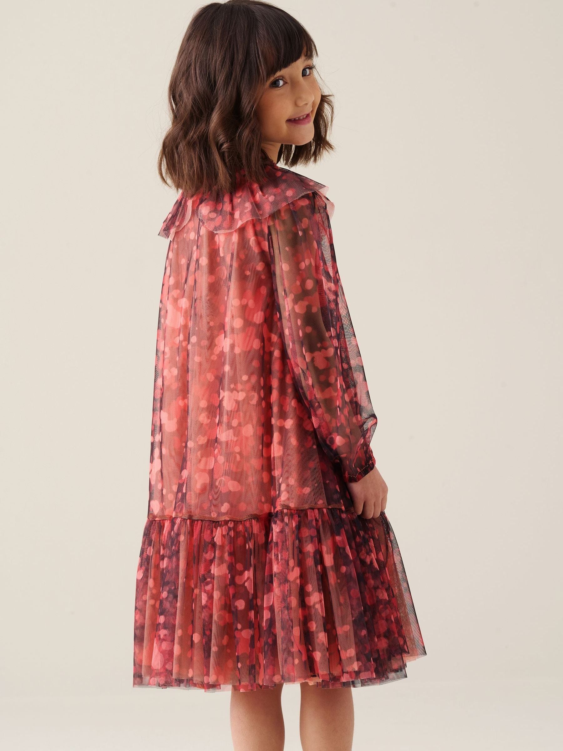 Dsiney Kidz - Angel & Rocket Red Cleo Mesh Dress image 3