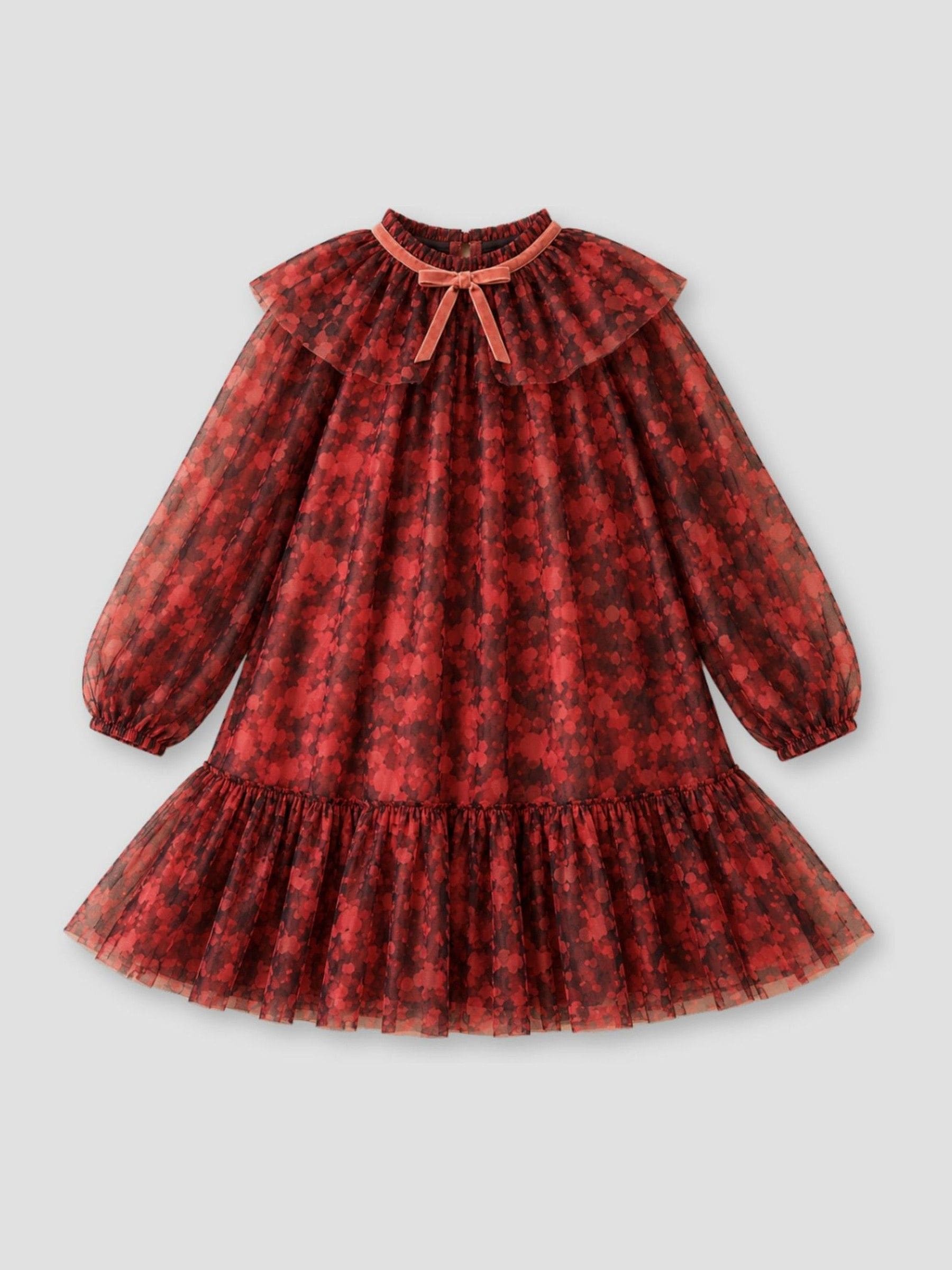 Dsiney Kidz - Angel & Rocket Red Cleo Mesh Dress image 7
