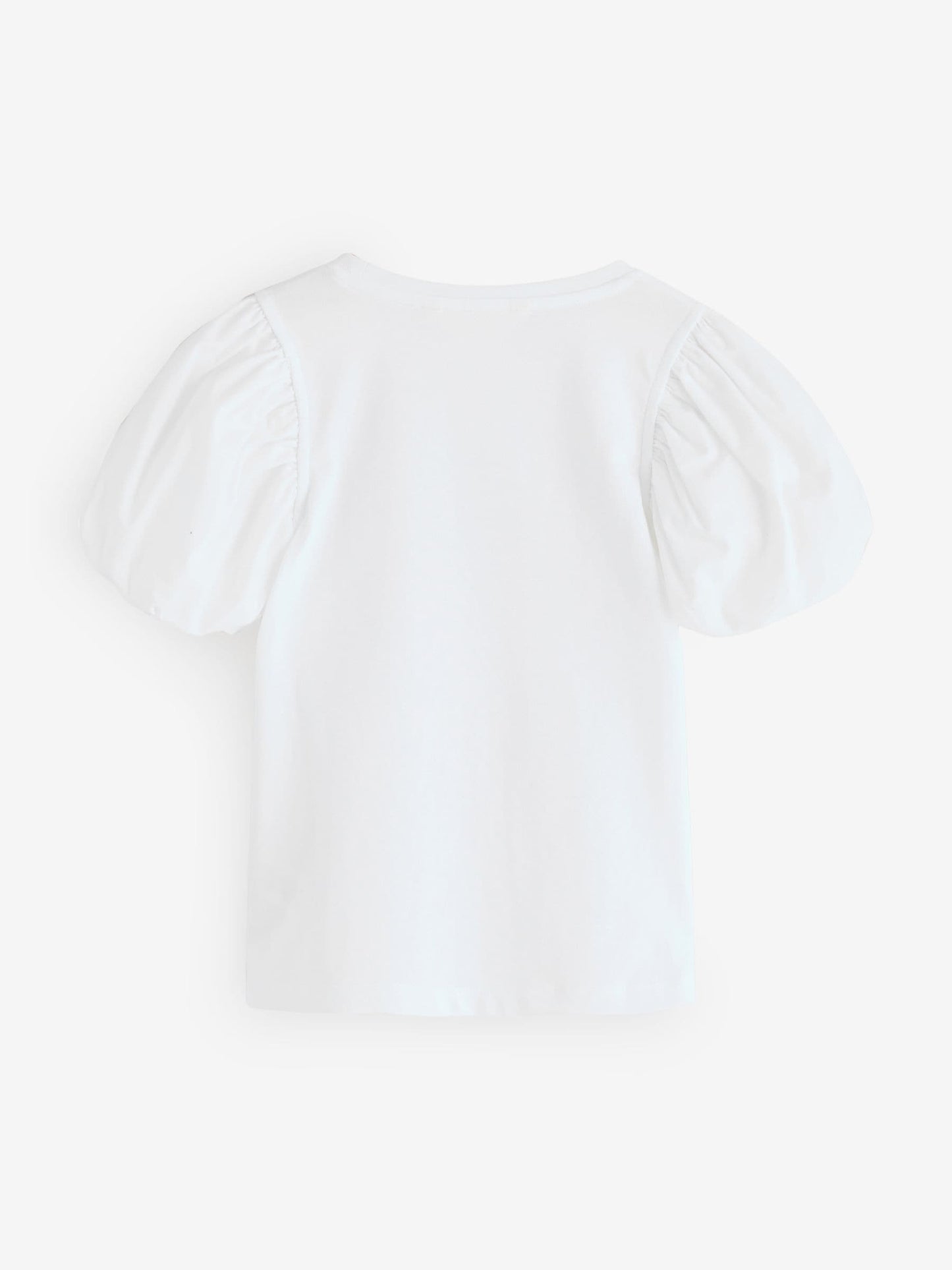 Dsiney Kidz - Angel & Rocket White Aofie Bow Embellished T-Shirt image 5