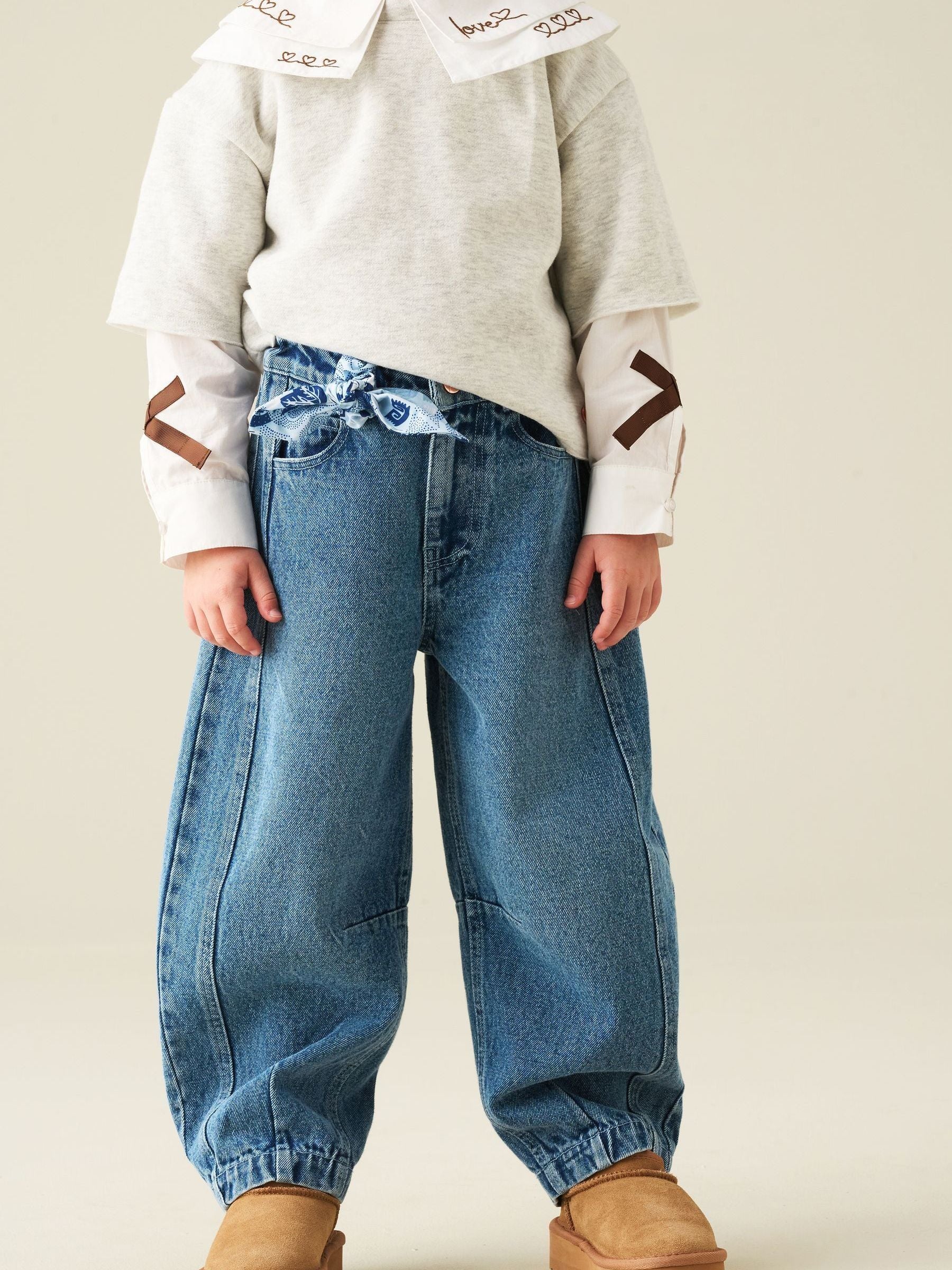 Dsiney Kidz - Angel & Rocket Blue Arli Relaxed Fit Jeans image 2