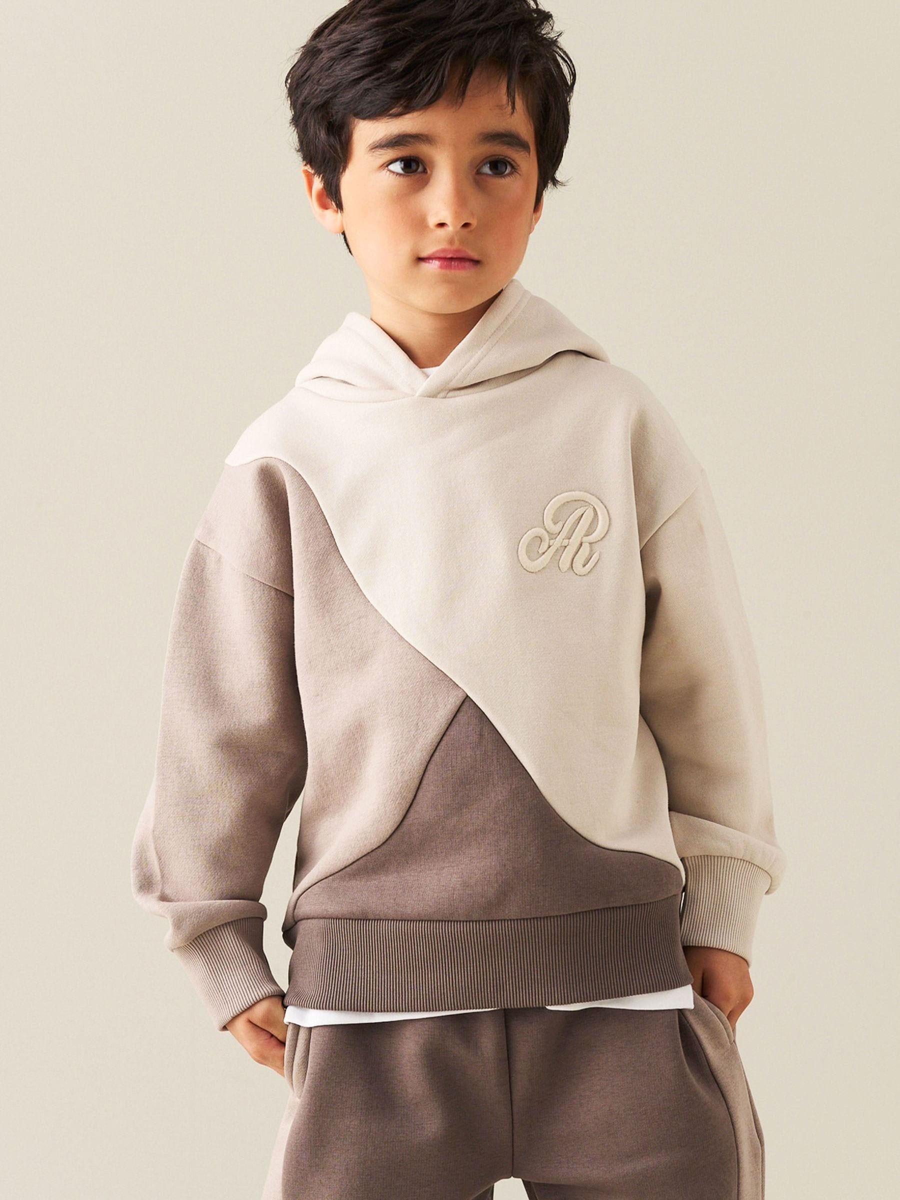 Dsiney Kidz - Angel & Rocket Natural Micah Cut & Sew Oversized Hoodie image 1