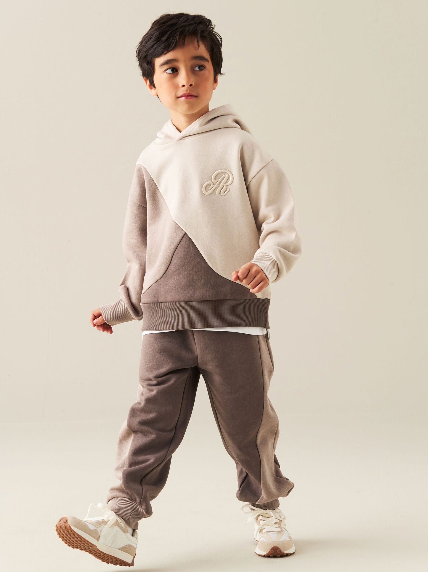 Dsiney Kidz - Angel & Rocket Natural Micah Cut & Sew Oversized Hoodie image 3