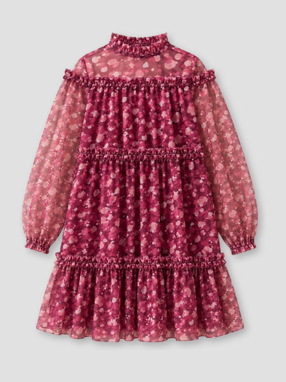 Dsiney Kidz - Angel & Rocket Red Cara Tiered Mesh Dress image 5