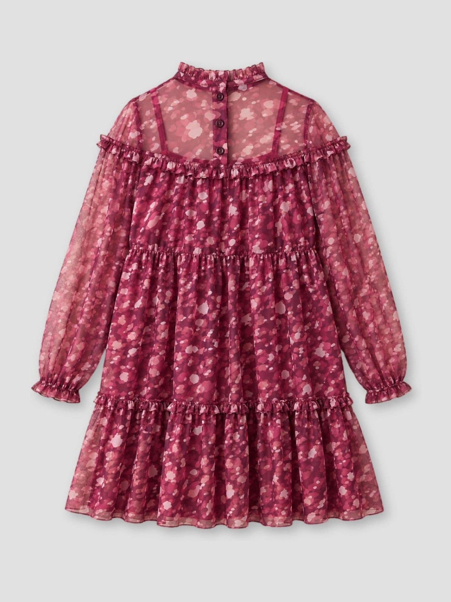 Dsiney Kidz - Angel & Rocket Red Cara Tiered Mesh Dress image 6