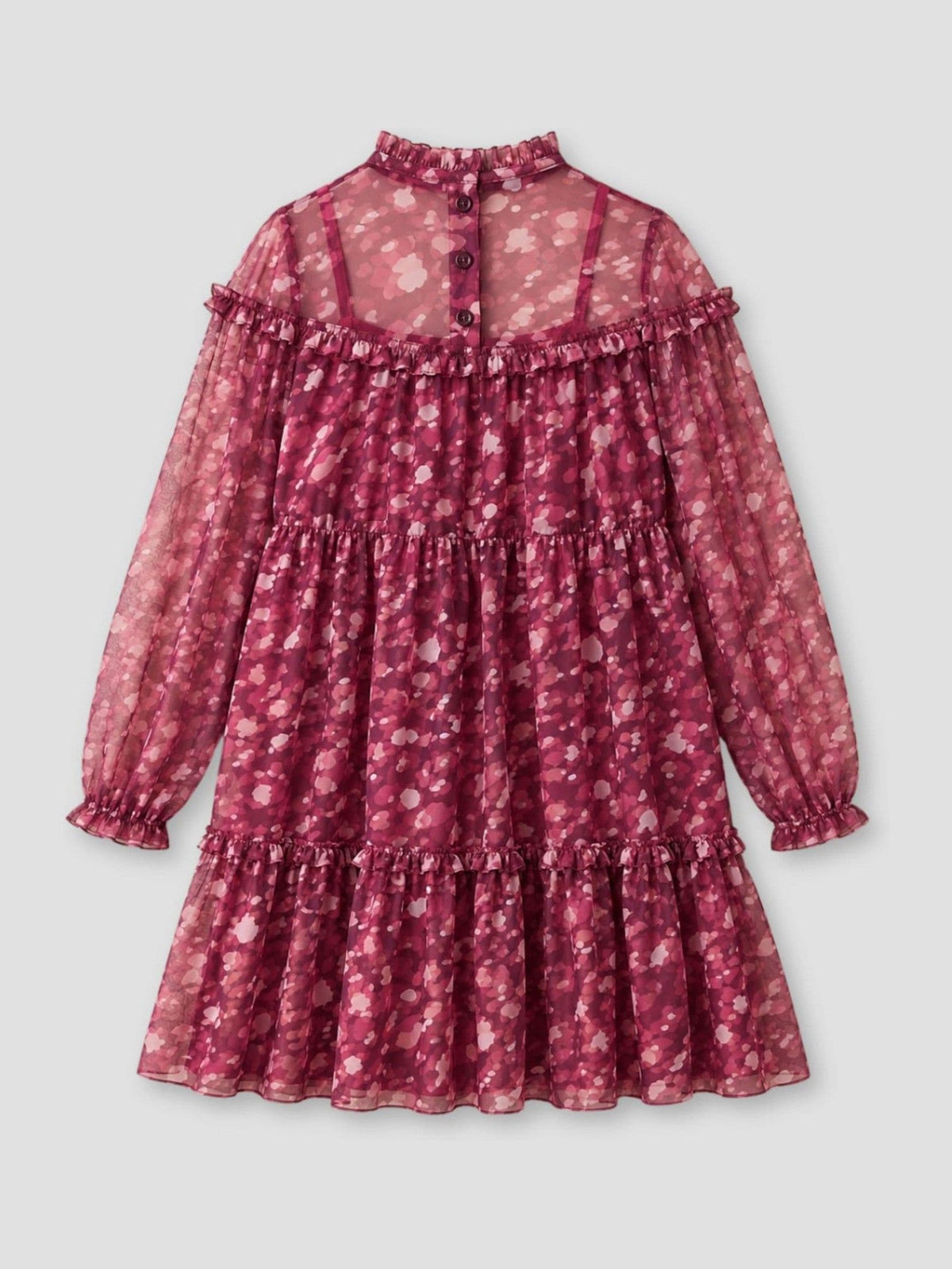 Dsiney Kidz - Angel & Rocket Red Cara Tiered Mesh Dress image 6