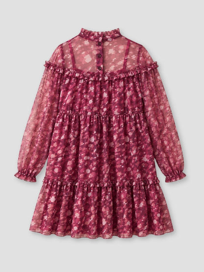 Dsiney Kidz - Angel & Rocket Red Cara Tiered Mesh Dress image 6