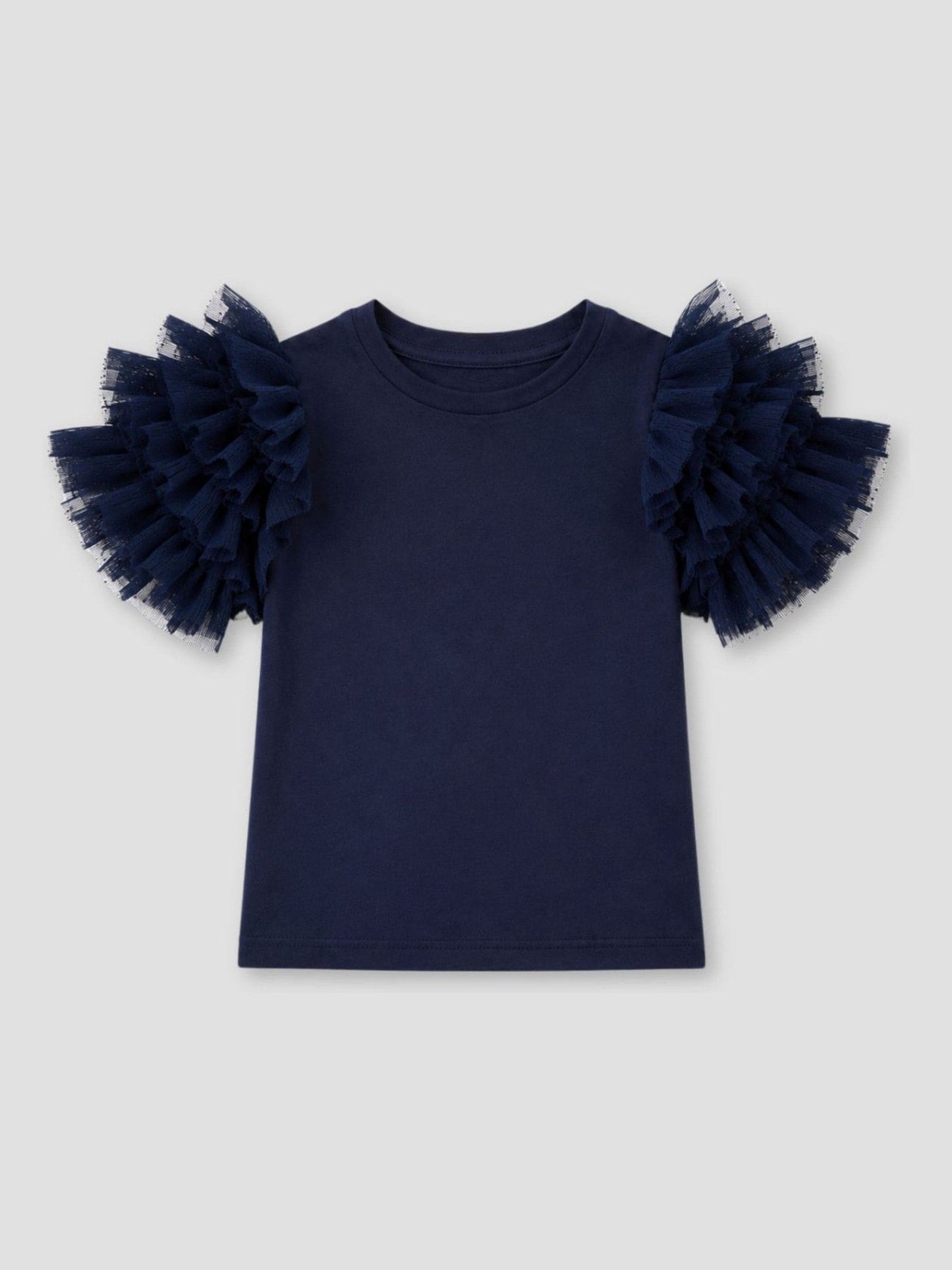 Dsiney Kidz - Angel & Rocket Blue Kendra Ruffle Sleeve T-Shirt image 5