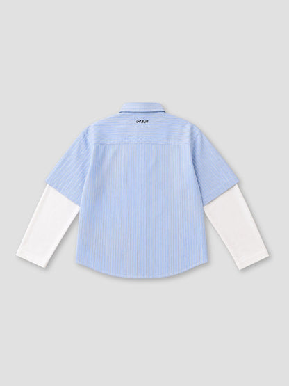 Dsiney Kidz - Angel & Rocket Blue Leon Graphic Print Shirt image 4