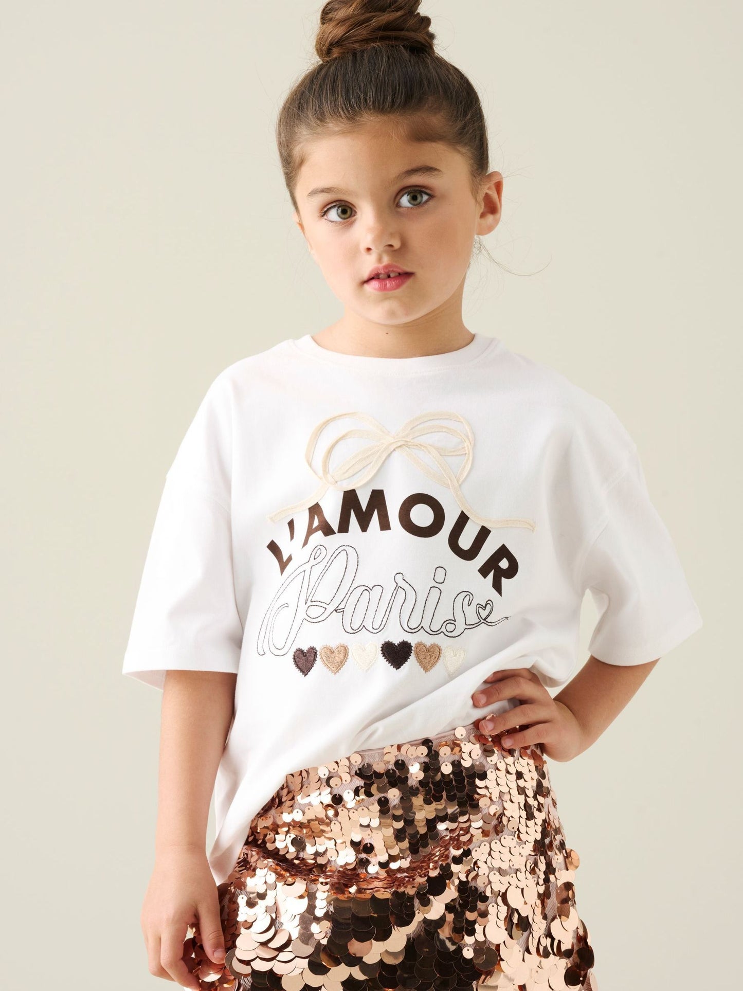 Dsiney Kidz - Angel & Rocket White Quinn L'Amour T-Shirt image 1