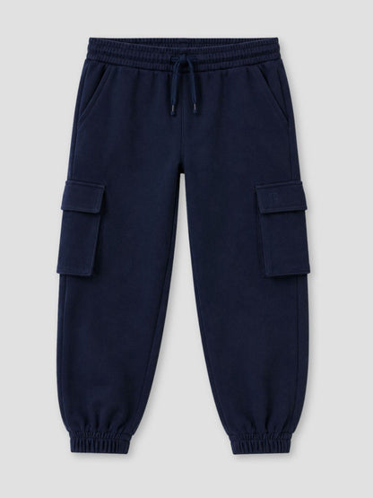 Dsiney Kidz - Angel & Rocket Blue Frank Mix Panelled Cuffed Joggers image 5