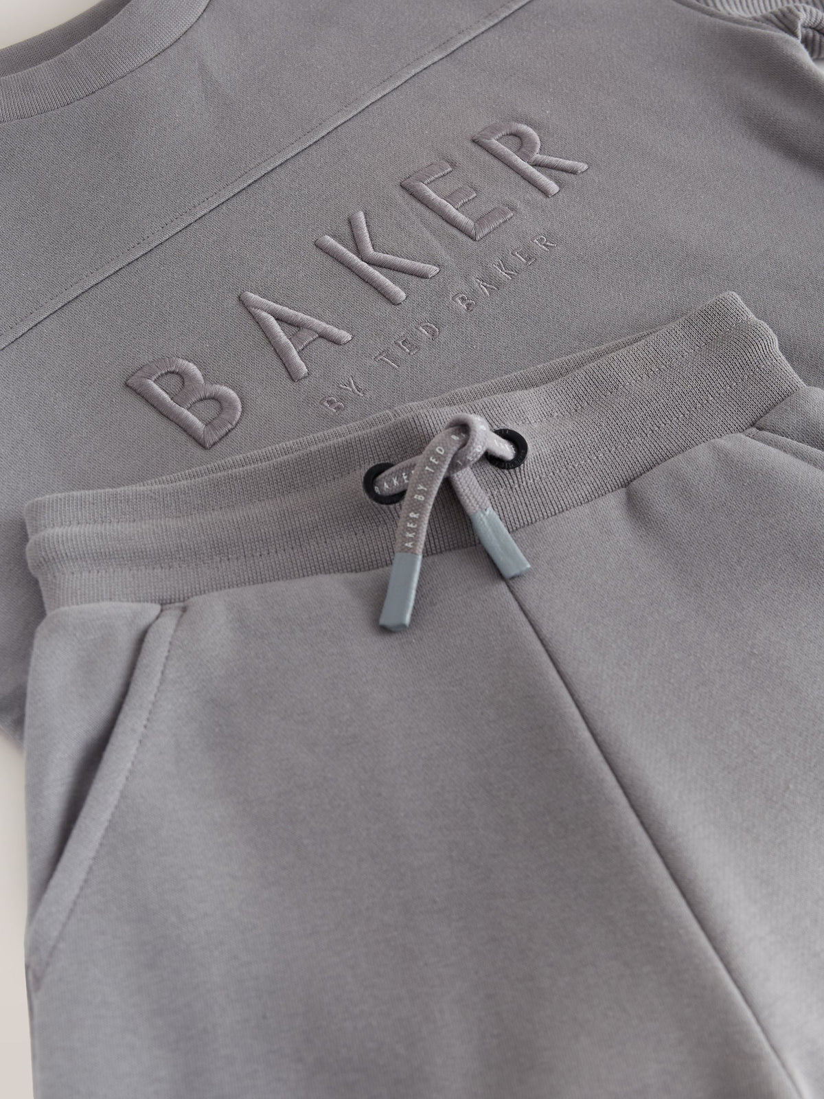 Baker by Ted Baker Charcoal Grey Oversized Sweatshirt and Joggers Set - image 10