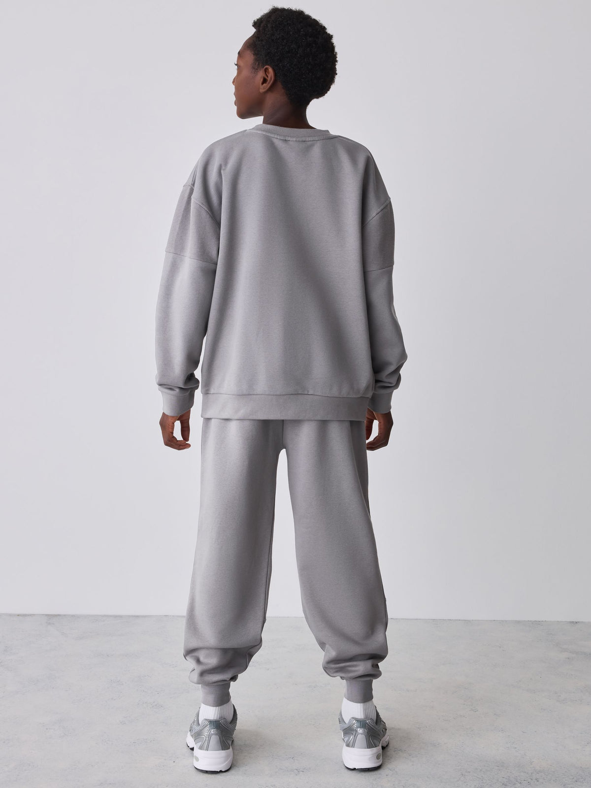 Baker by Ted Baker Charcoal Grey Oversized Sweatshirt and Joggers Set - image 3