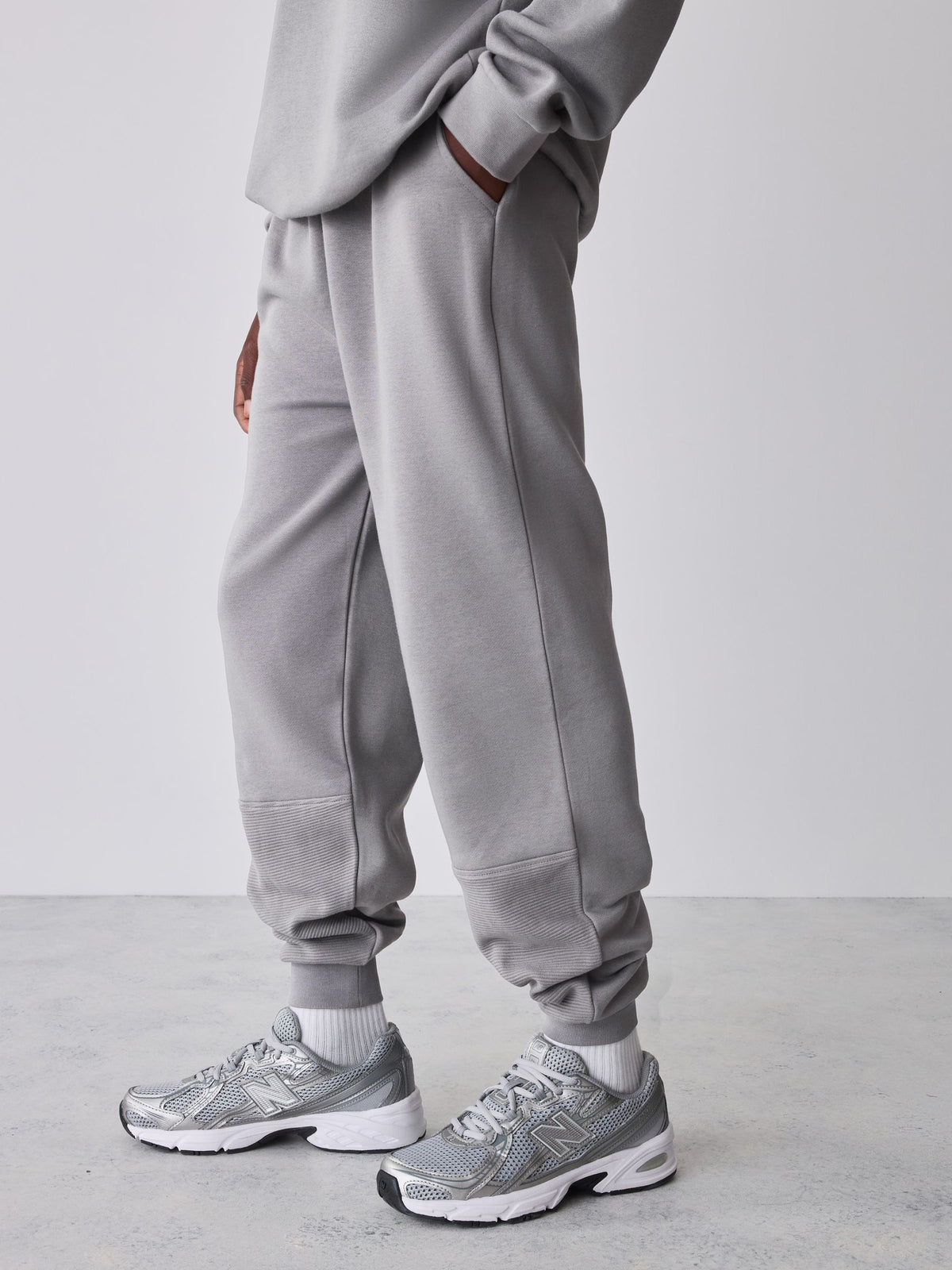Baker by Ted Baker Charcoal Grey Oversized Sweatshirt and Joggers Set - image 4
