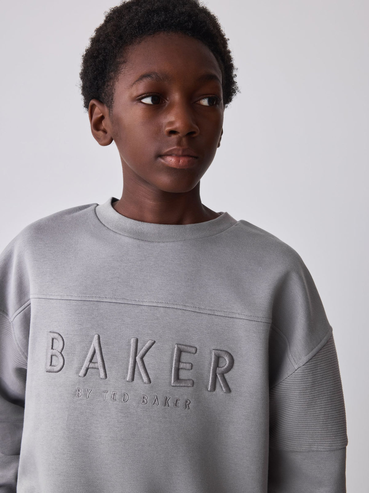 Baker by Ted Baker Charcoal Grey Oversized Sweatshirt and Joggers Set - image 5