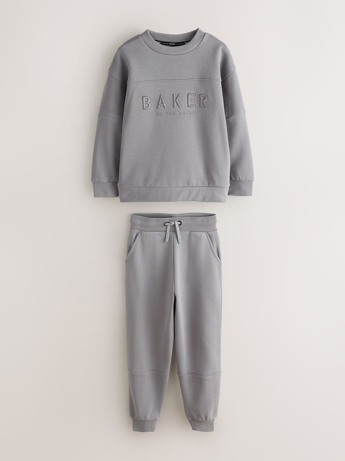 Baker by Ted Baker Charcoal Grey Oversized Sweatshirt and Joggers Set - image 7