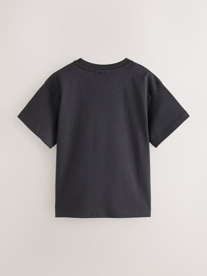 Dsiney Kidz - Baker by Ted Baker Black/Yellow Baker by Ted Baker 3 Pack T-Shirts image 5