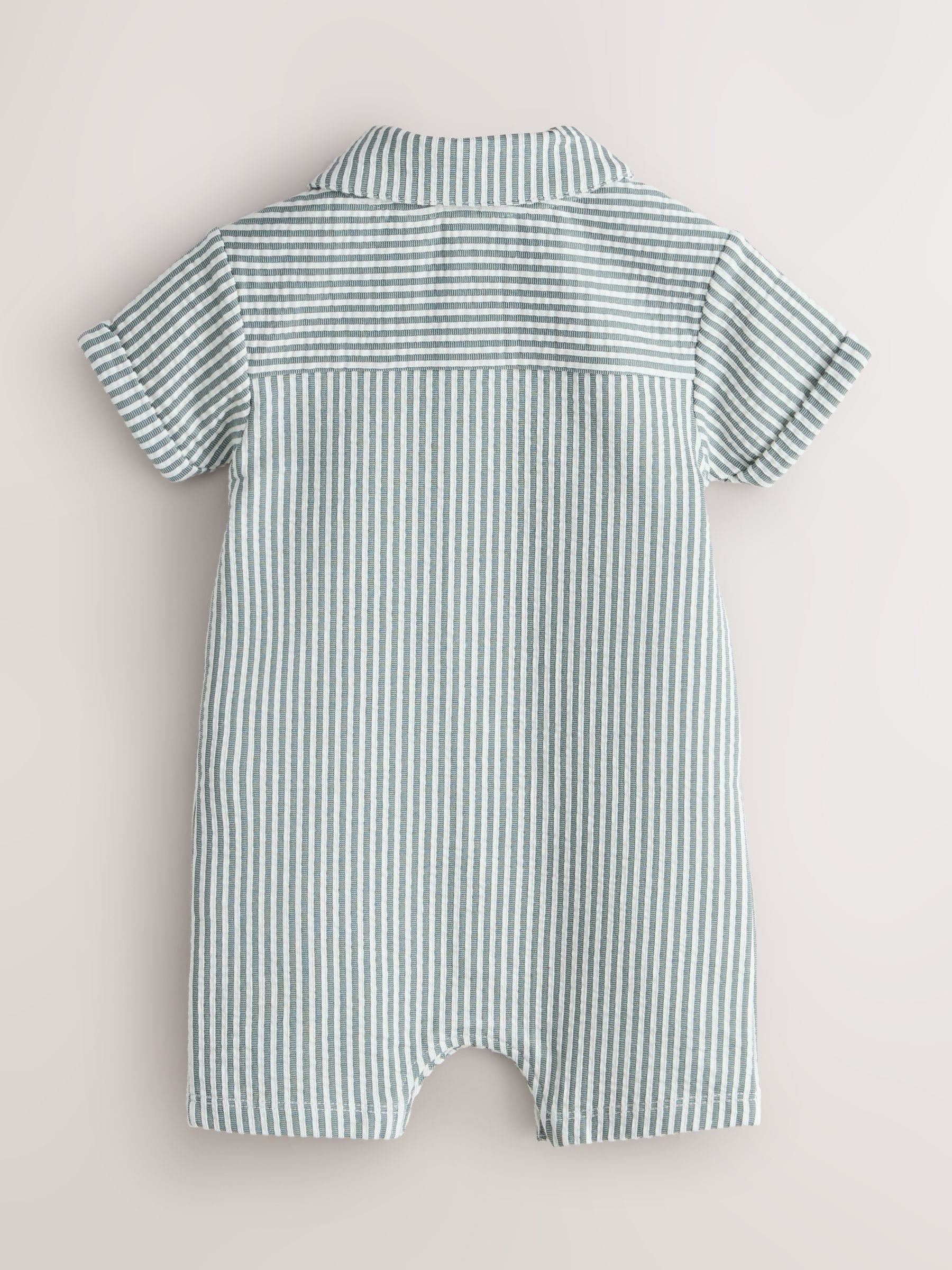 Baker by Ted Baker Textured Stripe Romper image 2