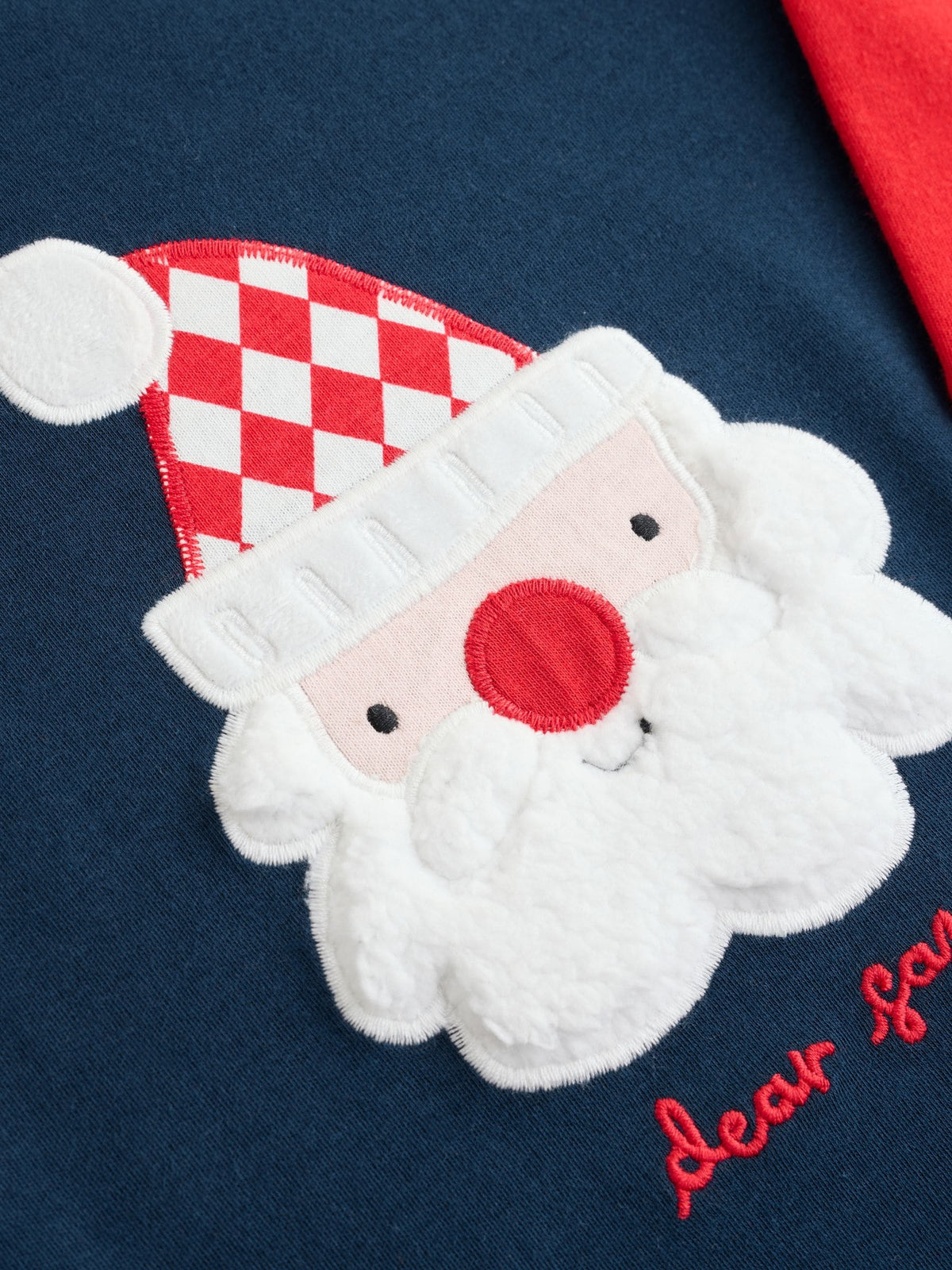 Dsiney Kidz - Navy/Red Santa Christmas Pyjamas (9mths-12yrs) image 4