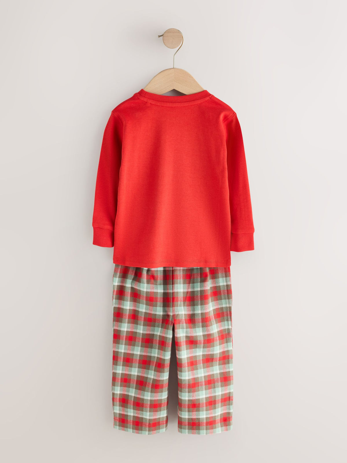 Red Christmoose Check Christmas Pyjamas (9mths-10yrs) - image 6