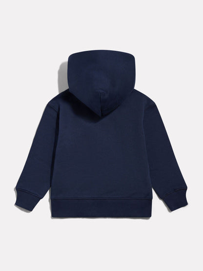 Dsiney Kidz - New Balance Navy Small Logo Full Zip Hoodie image 2