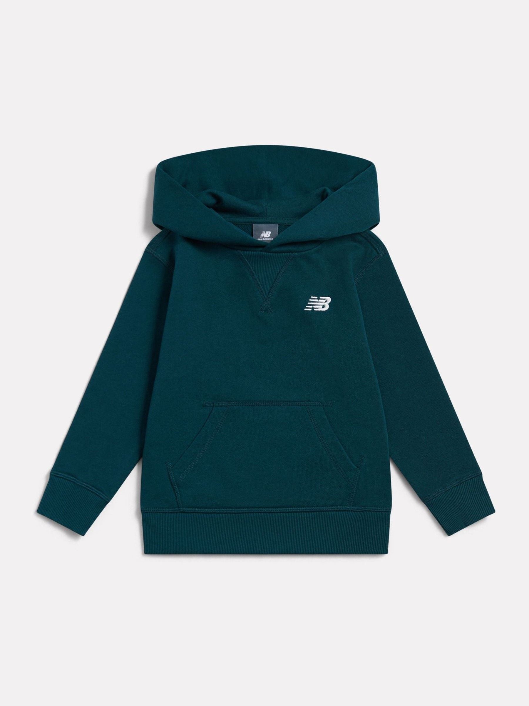 Dsiney Kidz - New Balance Green Small Logo Hoodie image 1